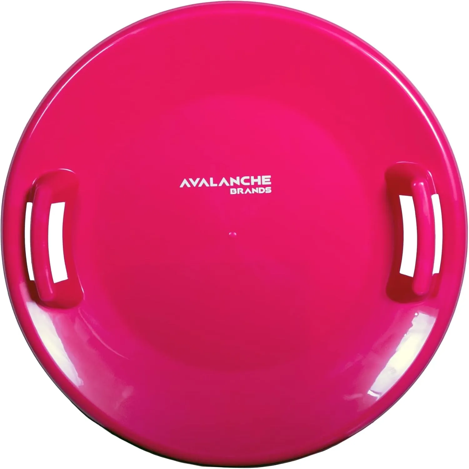 Avalanche Brands | 25" Downhill Saucer Snow Sleds | Durable Handles & Safe for All Ages