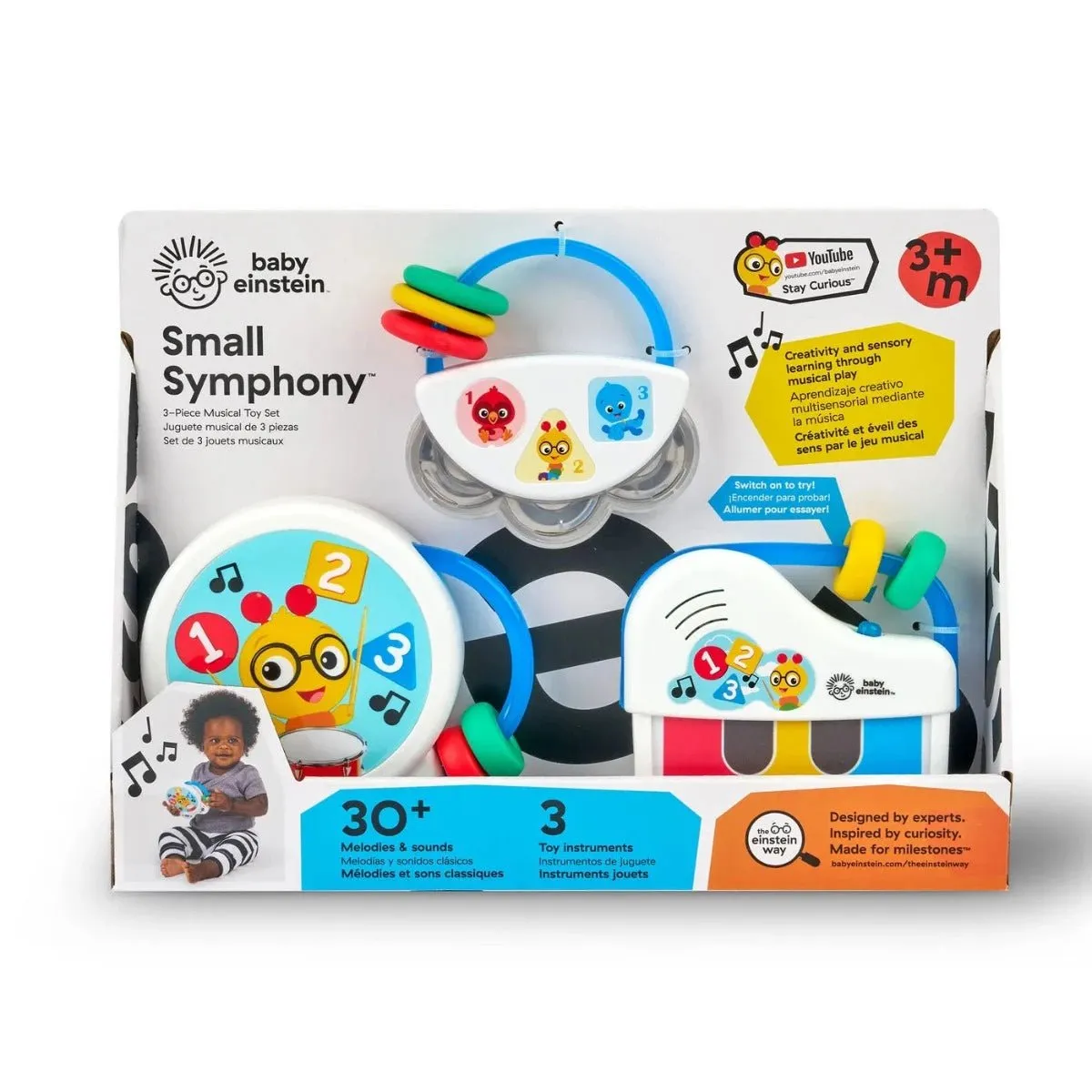 Baby Einstein - Small Symphony 3-Piece Musical Toy Set