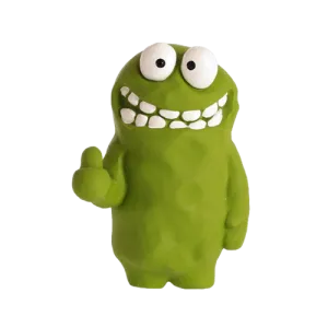 Big Thumb Rubber Dog Toy