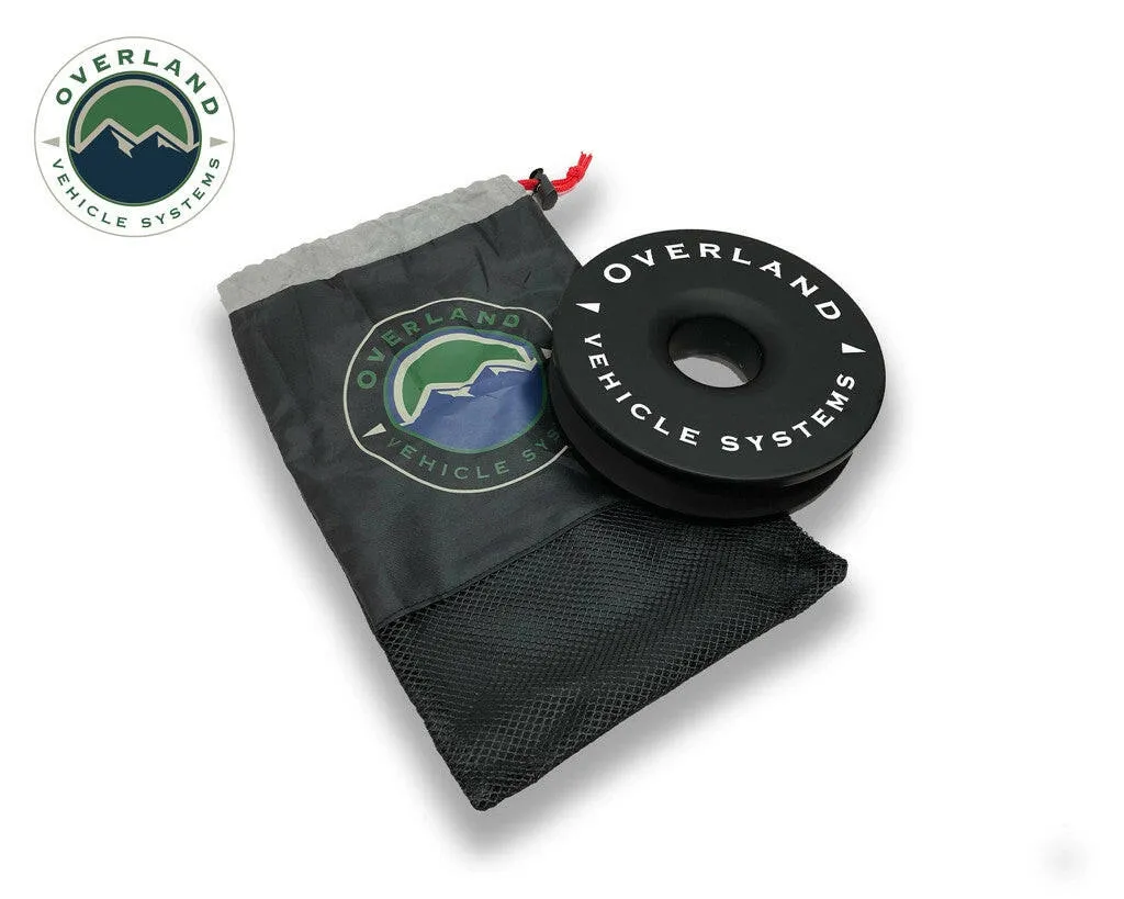 Combo Pack Soft Shackle 5/8" With Collar 44,500 lb. and Recovery Ring 6.25" 45,000 lb. Black