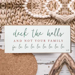 Deck The Halls Sign