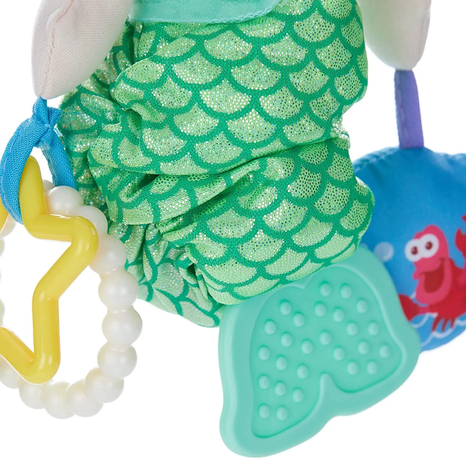 Disney Baby Princess Ariel On The Go Activity Toy - Soft Teething Toy