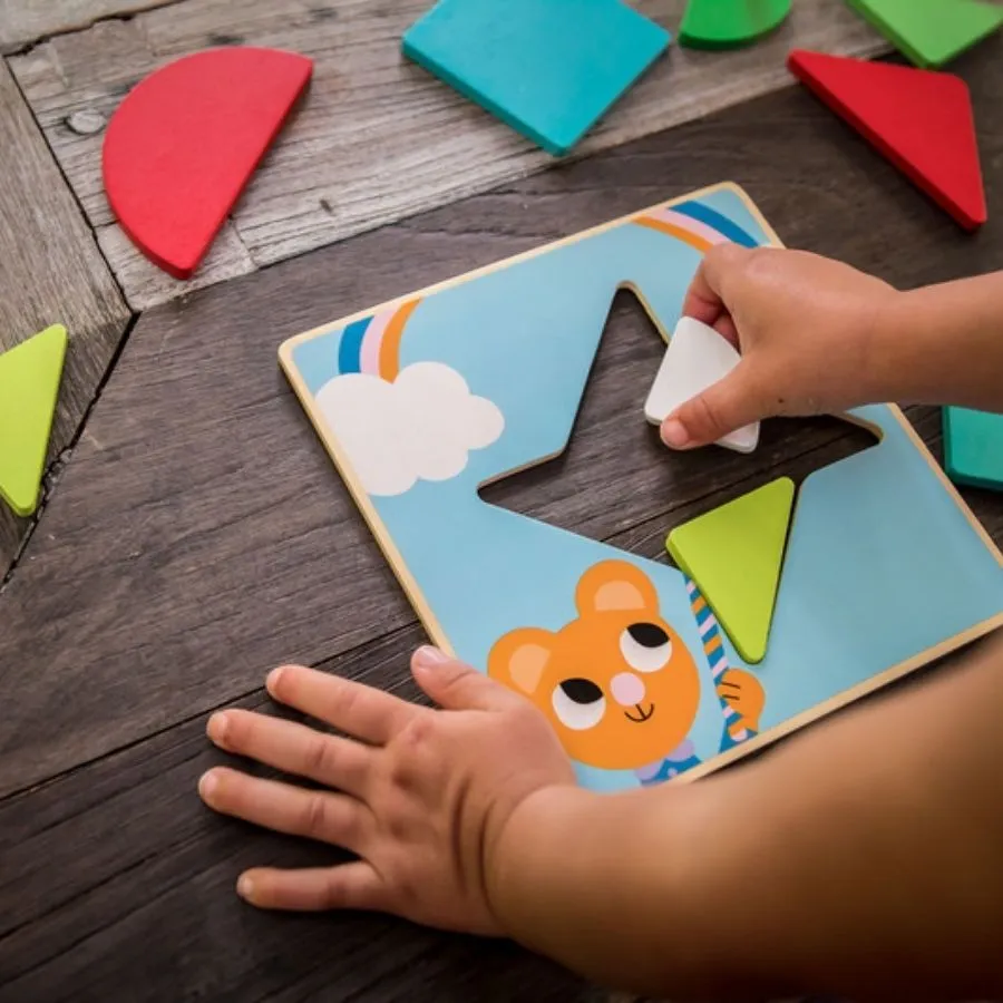 Djeco - Tangramini Wooden Puzzle