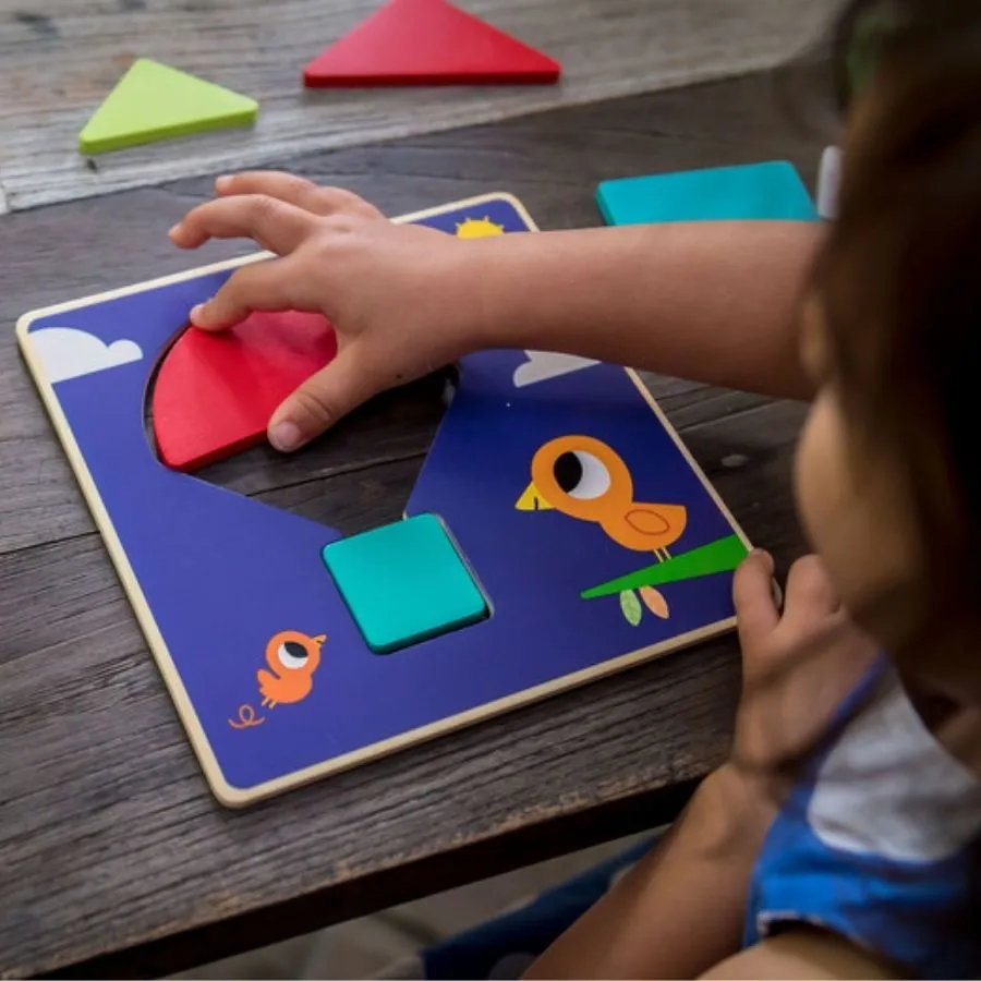 Djeco - Tangramini Wooden Puzzle