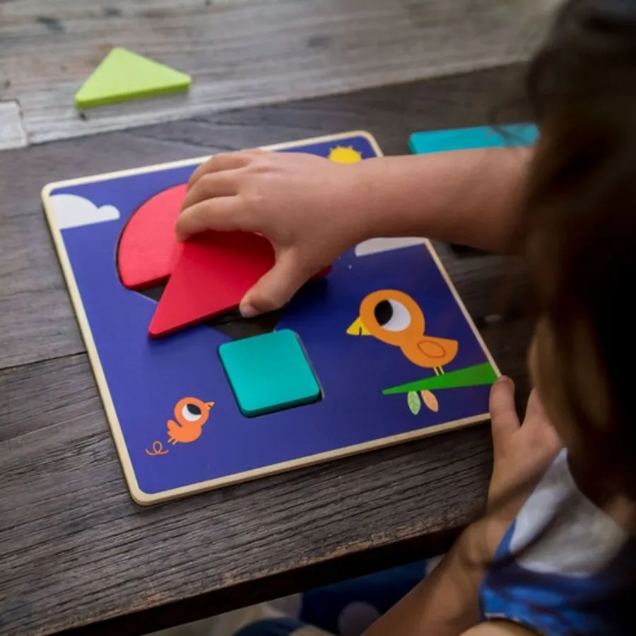 Djeco - Tangramini Wooden Puzzle
