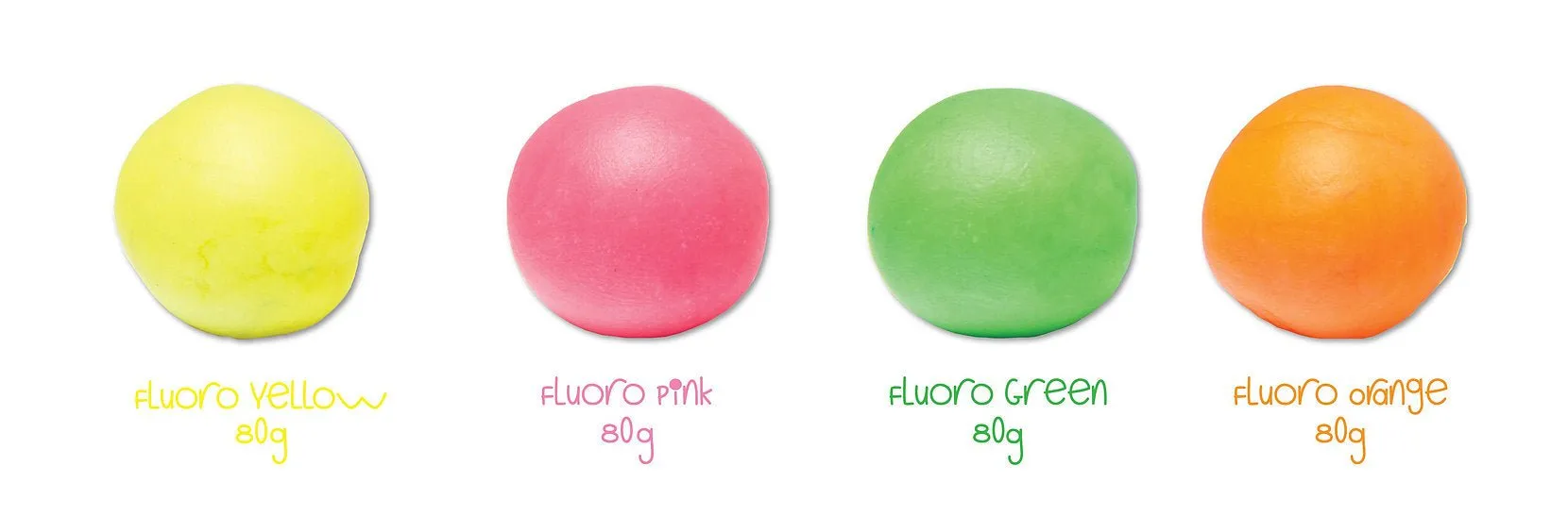 First Creations Easi Soft Dough - Fluoro