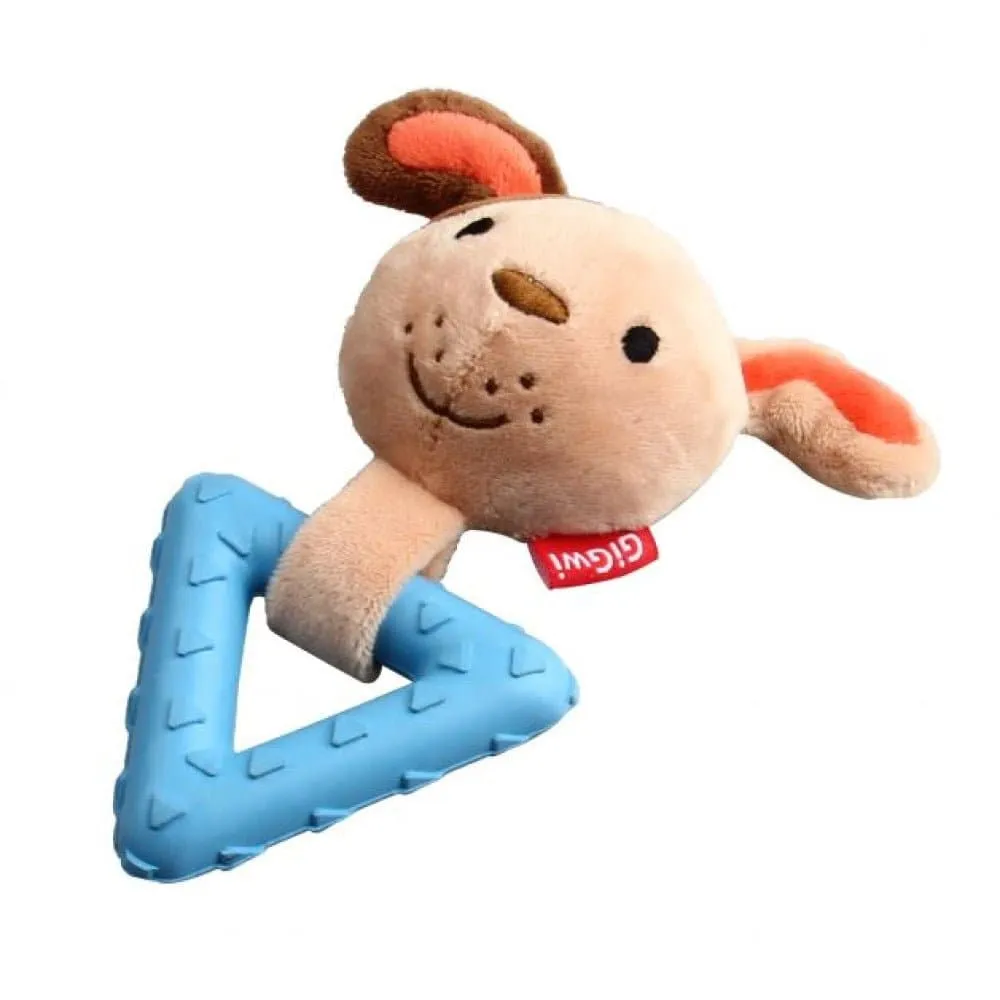 GiGwi Suppa Puppa Dog Squeaker inside Plush/TPR Toy for Dogs