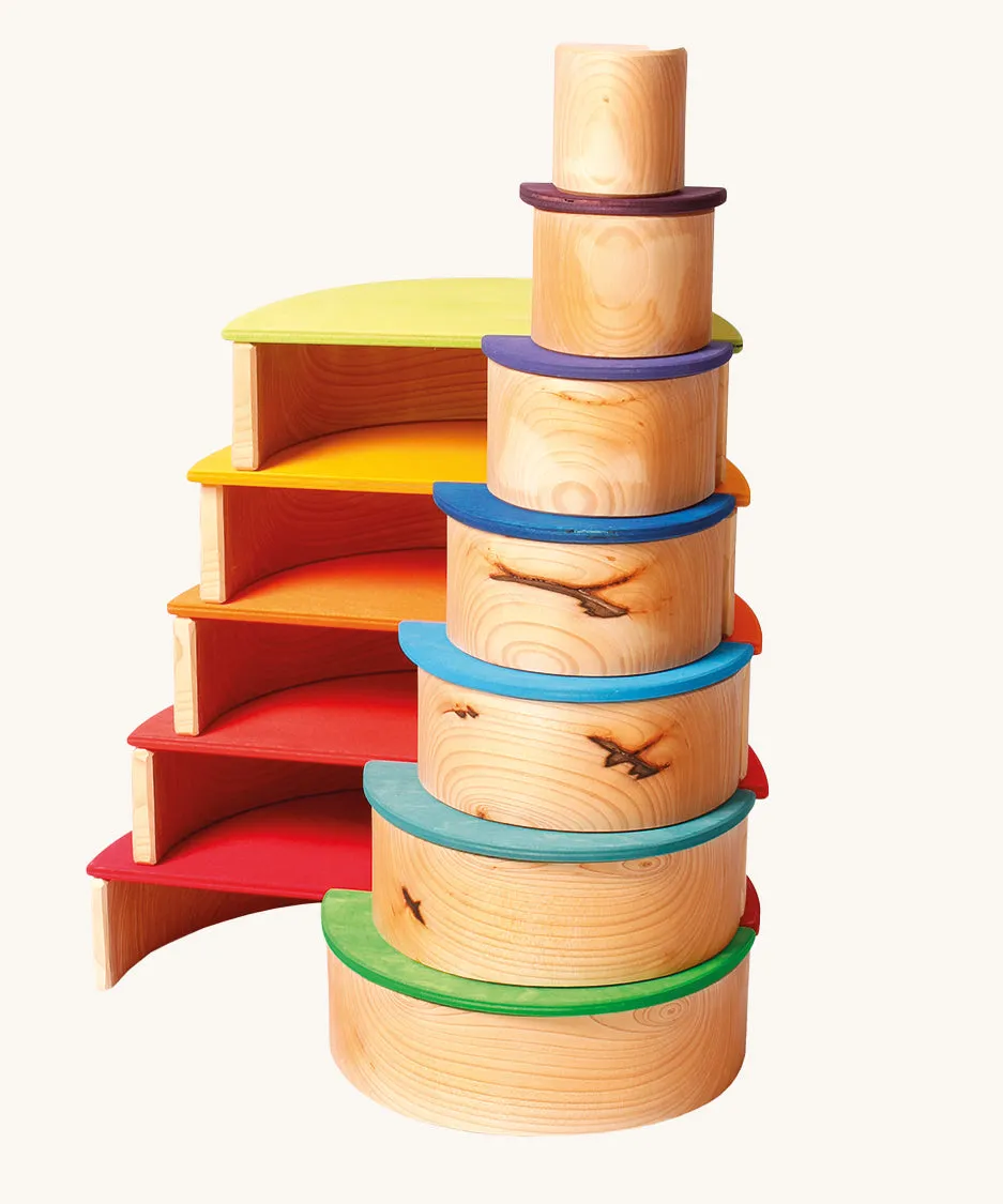 Grimm's Large Natural Rainbow (12 Pieces)