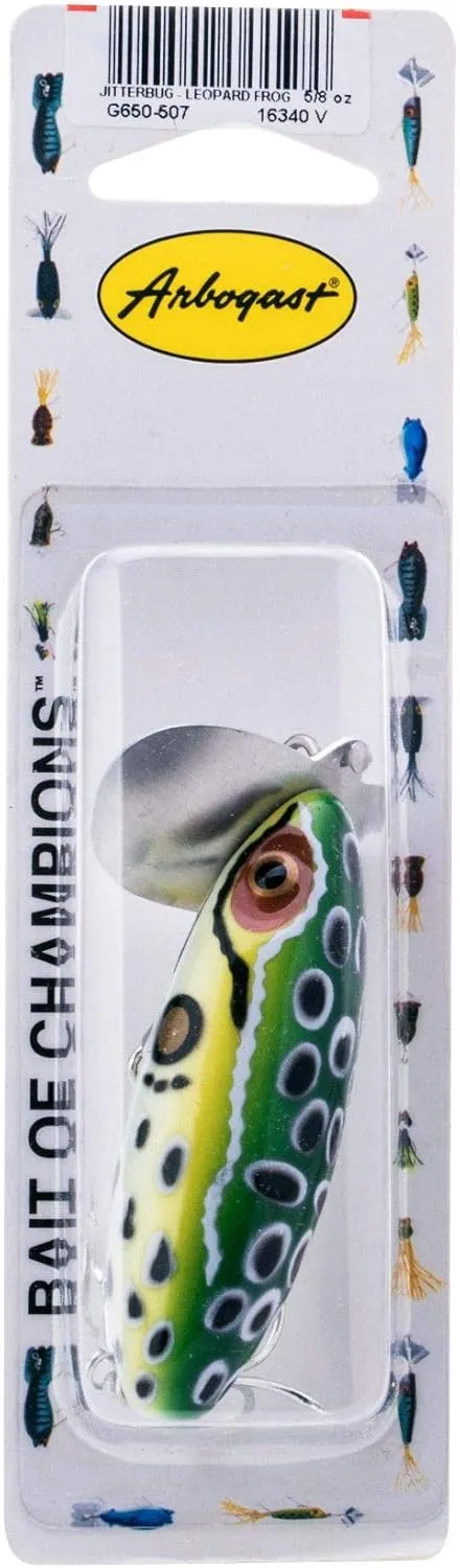 Jitterbug Topwater Bass Fishing Lure - Excellent for Night Fishing