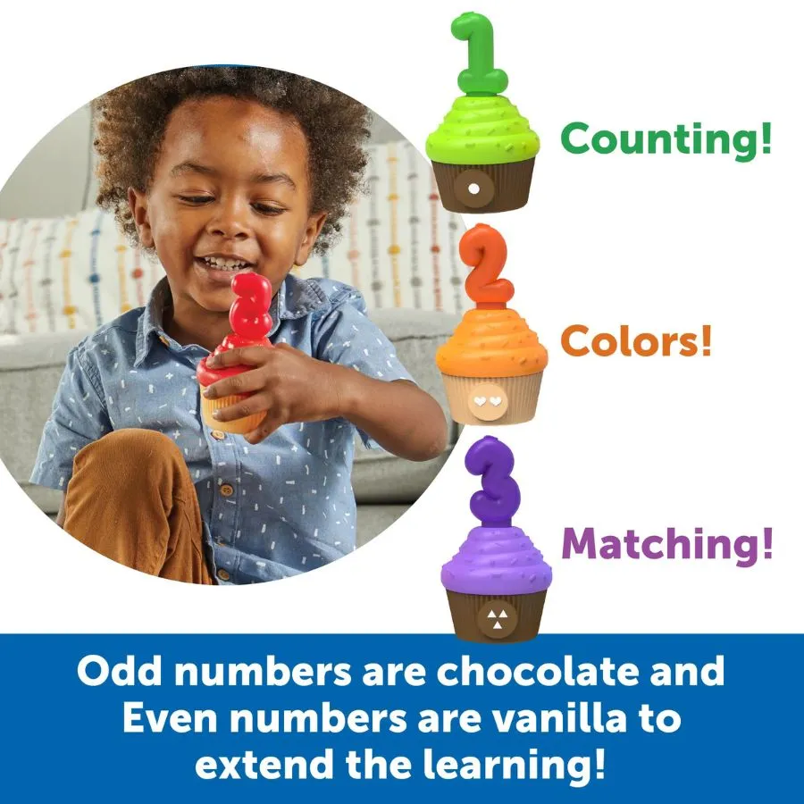 Learning Resources - Snap-n-Learn Counting Cupcakes