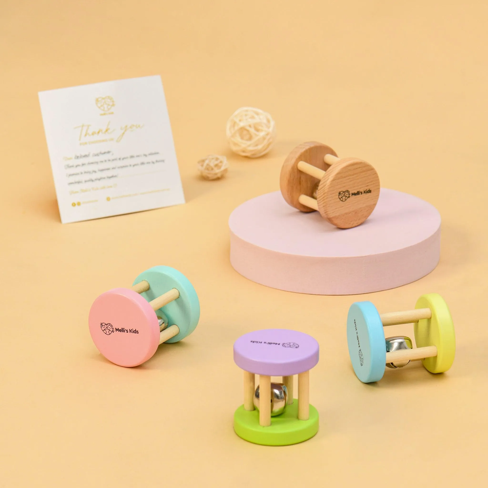 Melli's Kids Bell Ring (Rattle) | Musical Toys