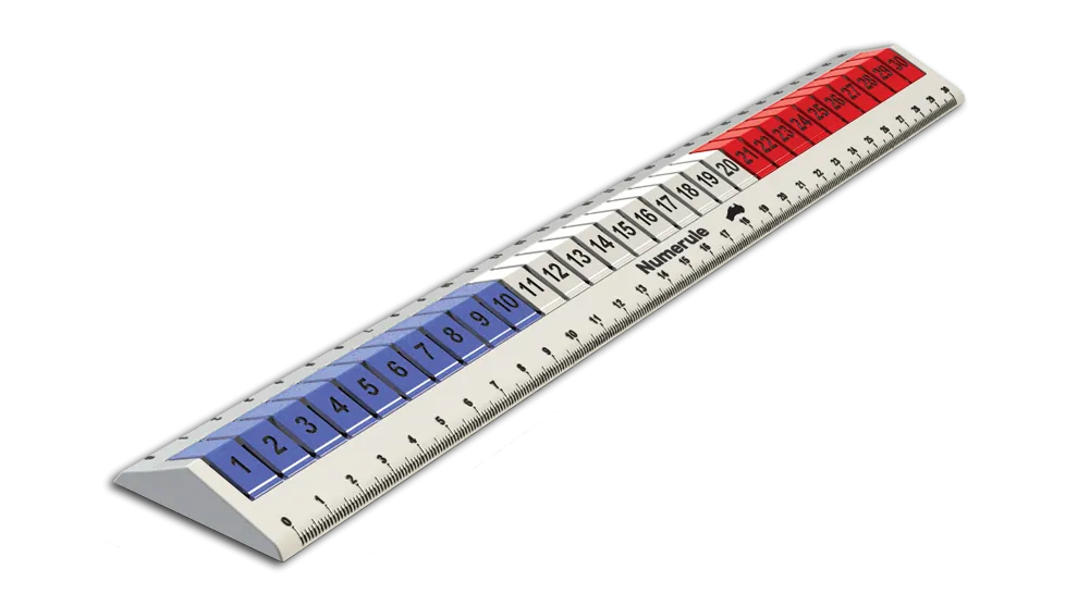 Numerule - Tactile, Sensory & Easy to Count Ruler