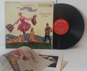 ORIGINAL CAST the sound of music, original soundtrack recording. VERY RARE, first press complete with booklet