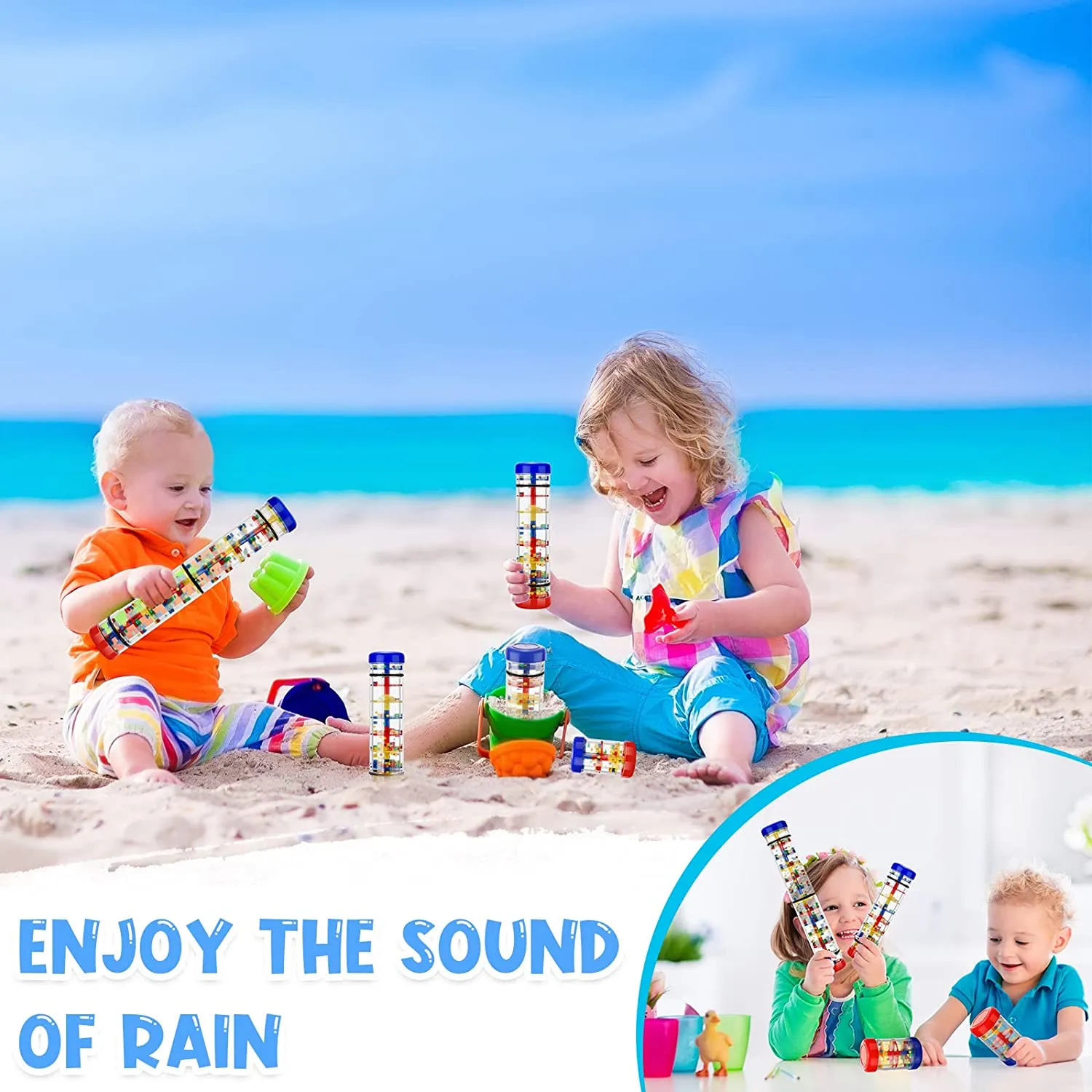Rainmaker Musical Toy Sensory Tool for Babys Musical Development