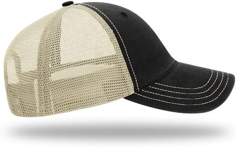 Richardson 111 & 111P Garment-Washed Relaxed Fit Adjustable Snapback Trucker Cap | OSFM | Bulk Pack Available