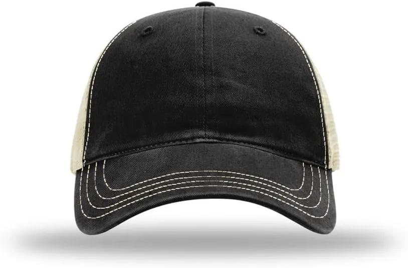 Richardson 111 & 111P Garment-Washed Relaxed Fit Adjustable Snapback Trucker Cap | OSFM | Bulk Pack Available