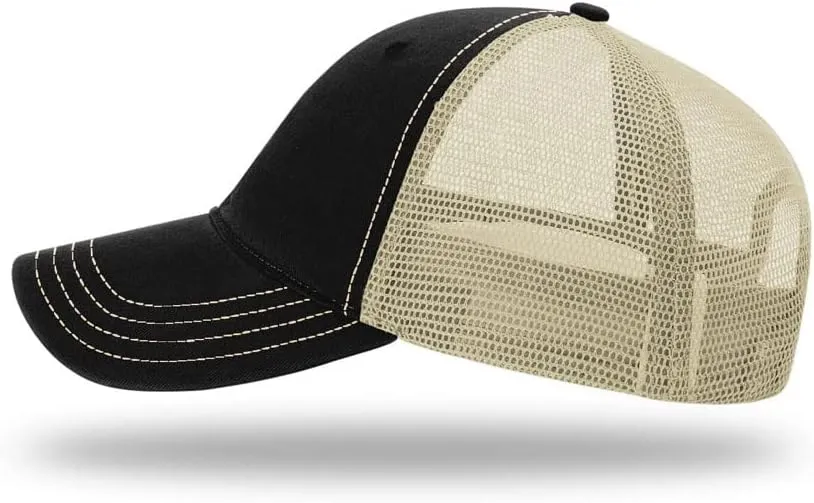 Richardson 111 & 111P Garment-Washed Relaxed Fit Adjustable Snapback Trucker Cap | OSFM | Bulk Pack Available