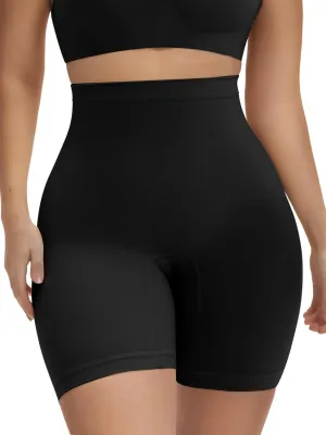 SHAPERX High-Waist Tummy Control Shapewear Shorts for Women Seamless Body Shaper for All-Day Wear Under Dresses