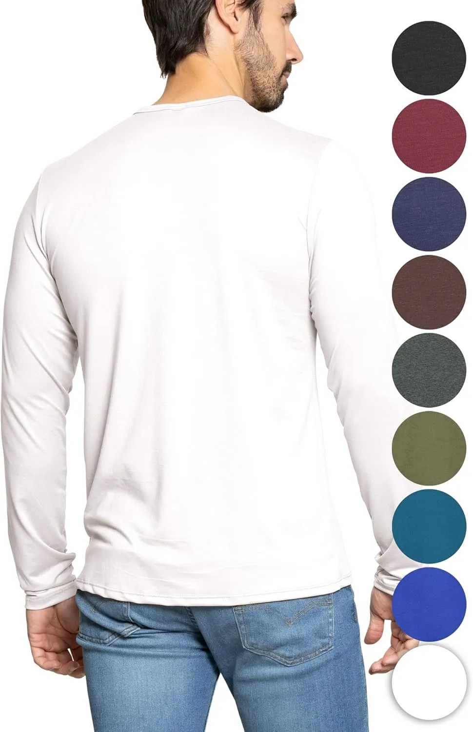 STRETCH IS COMFORT Boy's and Men's Oh So Soft Long Sleeve Top | Youth S-Adult 3X