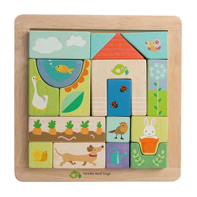 Tender Leaf Toys Garden Patch Puzzle