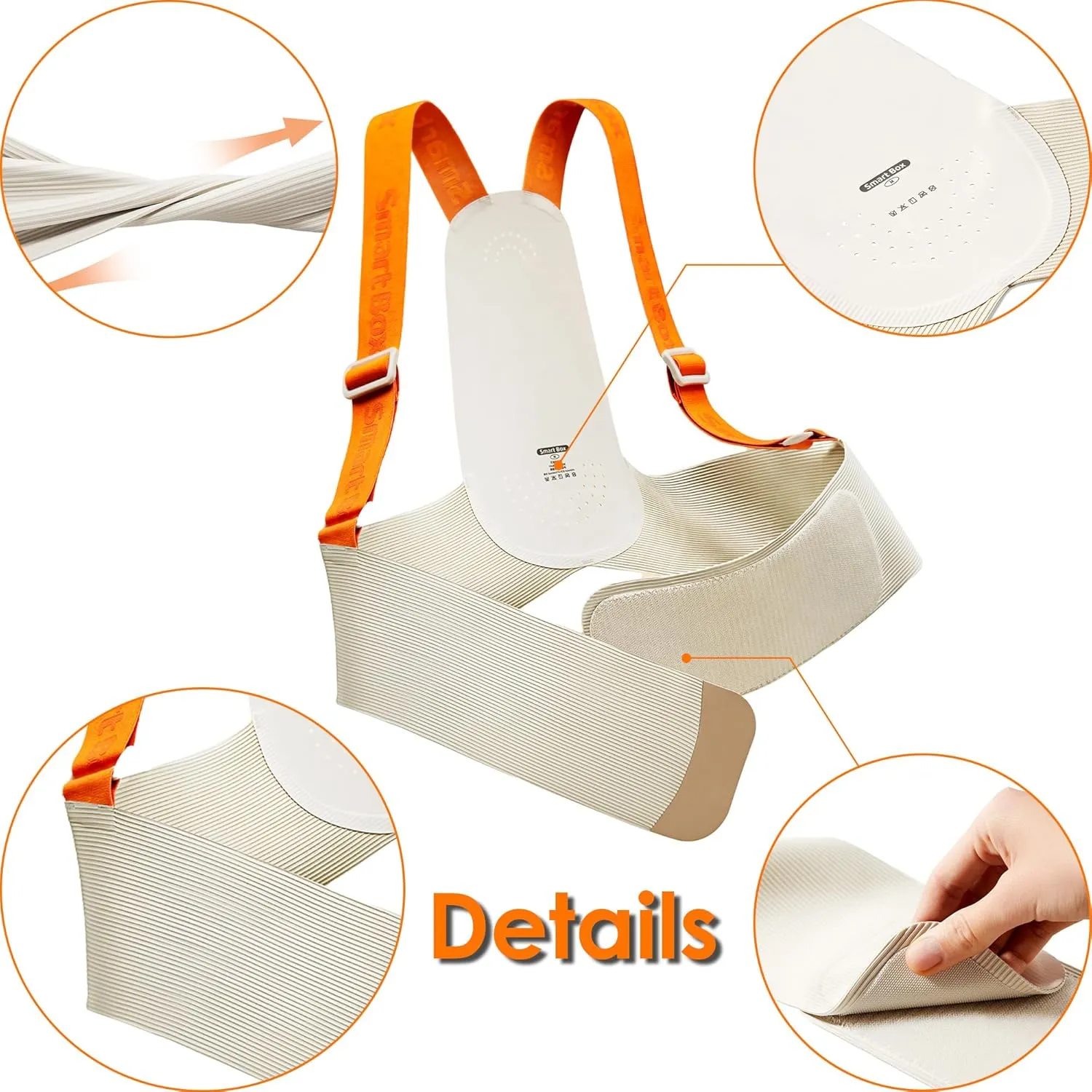 Upgraded Pregnancy Belly Band, Belly Support Belt for Pregnant Women with Adjustable Straps, Back Support, Waist Support Belt for Pregnancy - Small