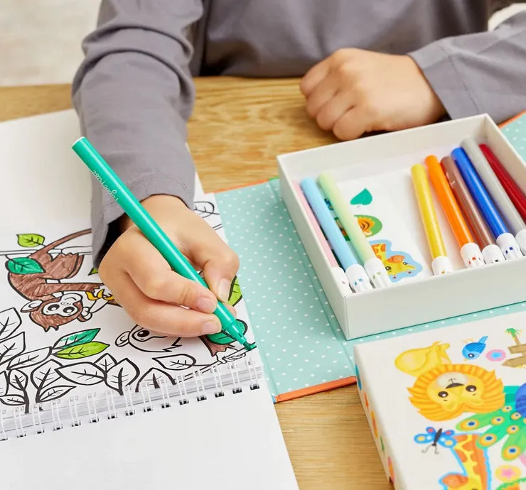 Zoo Coloring Set